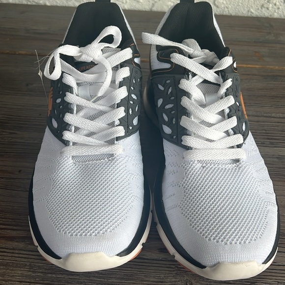 RBX WHITE BLASCK Gray Men's Athletic Sneaker Shoes Size US 10 EF 12558 - Picture 2 of 9